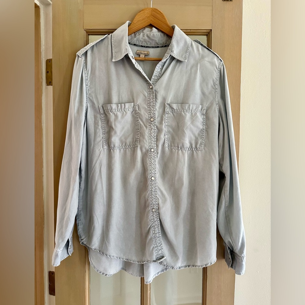 Anthropologie - Holding Horses Pearl Snap Shirt